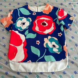 Kate Spade Floral Blouse